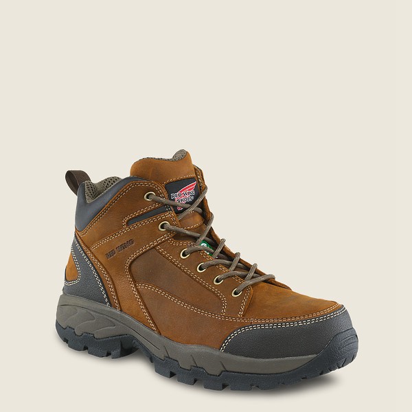 Vandrestøvler Herre - Red Wing Truhiker - 5-Inch Csa Safety Toe - Brune - ISNDJV-276